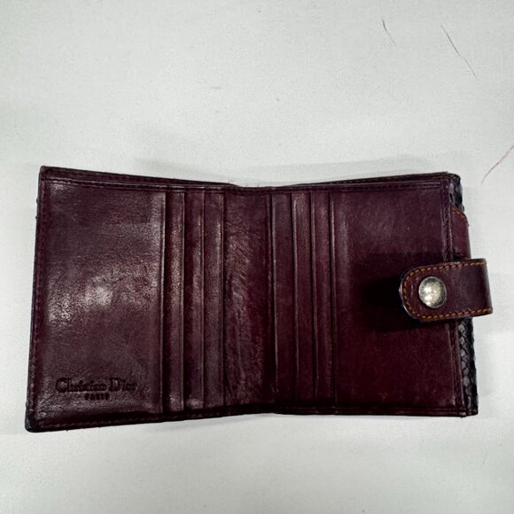 Vintage Christian Dior Saddle-Buckle Wallet – Rare Early 2000s Piece - Picture 4 of 6